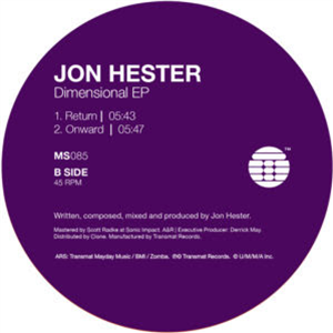 Jon Hester - Dimensional EP - Transmat