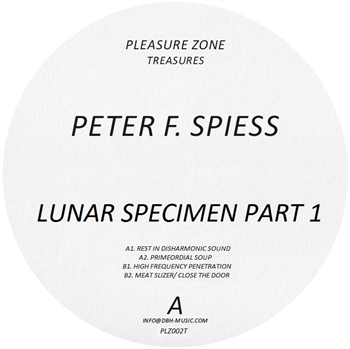 PETER F. SPIESS - LUNAR SPECIMEN 1 - Pleasure Zone Treasures
