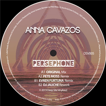 Anna Cavazos - Persephone - Deep Site Vinylized