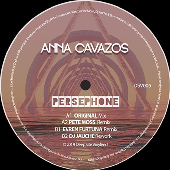 Anna Cavazos - Persephone - Deep Site Vinylized Anna Cavazos - Persephone - Deep Site Vinylized