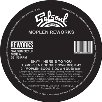 Skyy / The Salsoul Orchestra - Moplen Reworks - SALSOUL