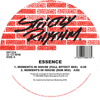 Essence - Moments In House - STRICTLY RHYTHM