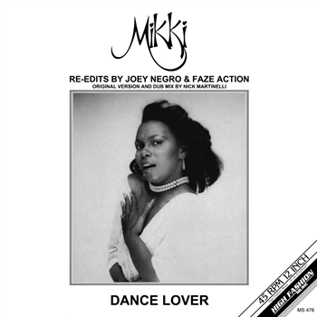 MIKKI - DANCE LOVER REMIXES - High Fashion Music