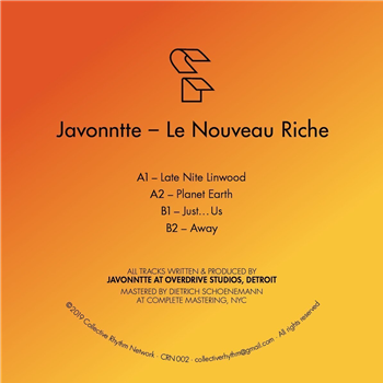 Javonntte - LE NOUVE RICHE - COLLECTIVE RHYTHM NETWORK