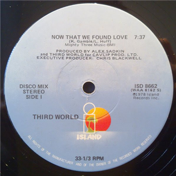 Third World - Now That We Found Love - Island