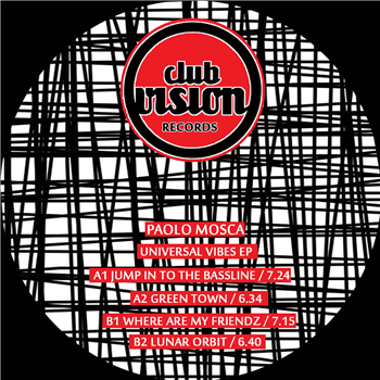 Paolo Mosca - Universal Vibes EP - Club Vision Records Paolo Mosca - Universal Vibes EP - Club Vision Records