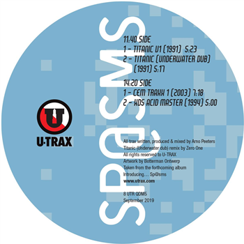 Sp@sms - Titanic EP - U-Trax