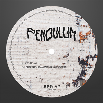 Alexander Gentil - Pendulum - ERRANT Recordings Inc.
