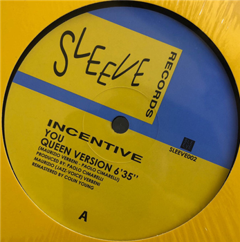 Incentive - You - SLEEVE RECORDS