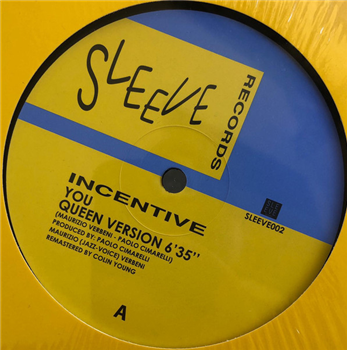 Incentive - You - SLEEVE RECORDS Incentive - You - SLEEVE RECORDS