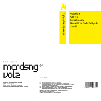 Various Artists - Microdosing Vol.2 - Microdosing Various Artists - Microdosing Vol.2 - Microdosing