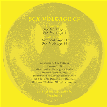 Sex Voltage - Sex Voltage EP - Detachment Records