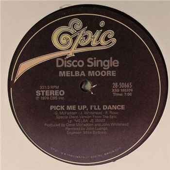 MELBA MOORE - PICK ME UP ILL DANCE - EPIC