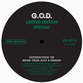G.O.D. - LIMITED EDITION SPECIAL - Dark Groove Records