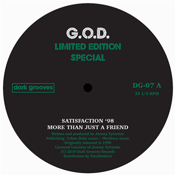 G.O.D. - LIMITED EDITION SPECIAL - Dark Groove Records G.O.D. - LIMITED EDITION SPECIAL - Dark Groove Records