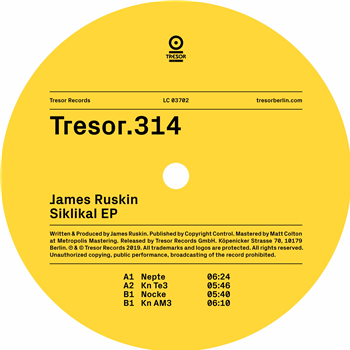 James Ruskin - Siklikal EP - Tresor