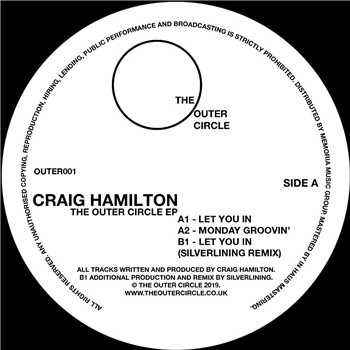 Craig Hamilton incl. Silverlining remix - The Outer Circle EP - The Outer Circle