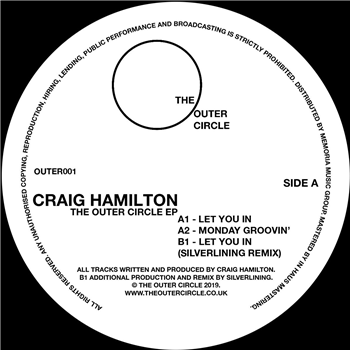 Craig Hamilton incl. Silverlining remix - The Outer Circle EP - The Outer Circle Craig Hamilton incl. Silverlining remix - The Outer Circle EP - The Outer Circle