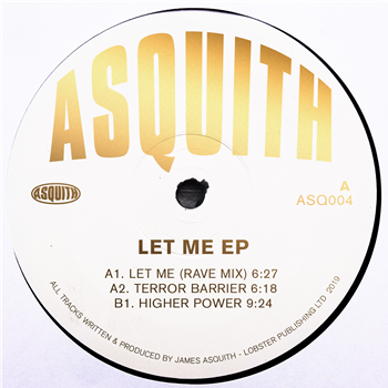 Asquith - Let Me EP - Asquith Asquith - Let Me EP - Asquith