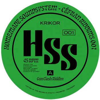 Krikor - Cefran Riddims 001 - Homemade Soundsystem Krikor - Cefran Riddims 001 - Homemade Soundsystem