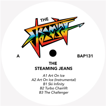 THE STEAMING JEANS - ART ON ICE EP - white colored vinyl - Bordello a Parigi