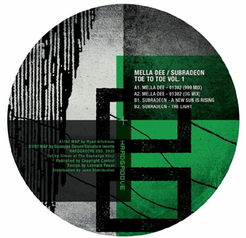 Mella Dee / Subradeon - Toe To Toe Vol 1 - HARDGROOVE