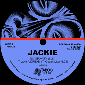 Jackie – No Gravity EP - TABOO TRAXX Jackie – No Gravity EP - TABOO TRAXX