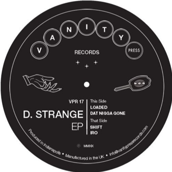 D. Strange EP - VANITY PRESS