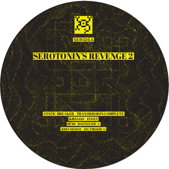 Serotonins Revenge 2 - VA - Yellow vinyl - Serotonin Records