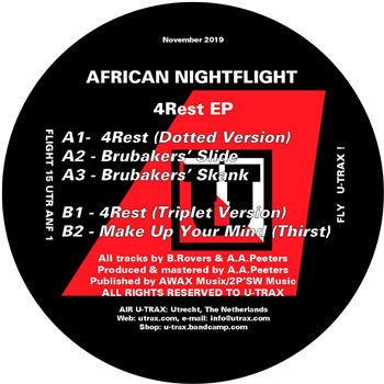 African Nightflight - 4Rest EP - U-Trax