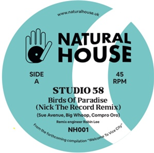 STUDIO58 / MANDJOU KONE - NICK THE RECORD REMIXES - NATURAL HOUSE