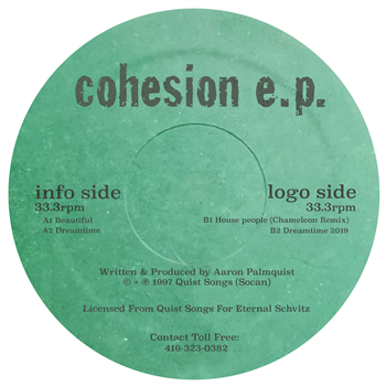 Aaron Palmquist - Cohesion EP - Eternal Schvitz