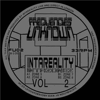 INTAREALITY - INTAZONEZ VOL 2 - FREQUENCIES UNKNOWN