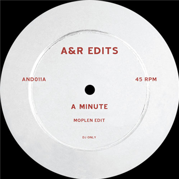 Moplen - A Minute / Can’t Hide - A&R Edits