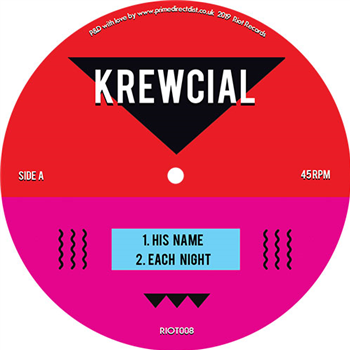 Krewcial - His Name EP - Riot Records