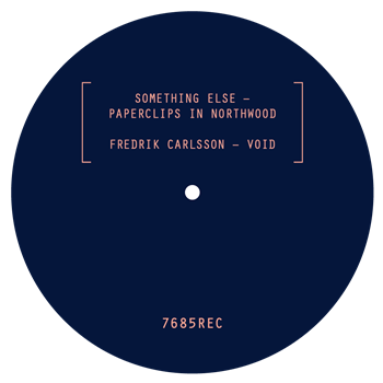 Something Else/Fredrik Carlsson/ Pontus Sjöblom- Various Artists - 7685REC Something Else/Fredrik Carlsson/ Pontus Sjöblom- Various Artists - 7685REC