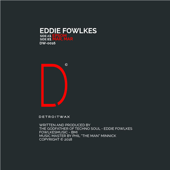 Eddie Fowlkes - Esoteric Life EP - Detroit Wax