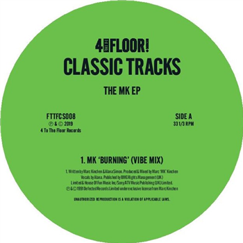 MK - Classics Volume 7 - The MK EP - 4 TO THE FLOOR