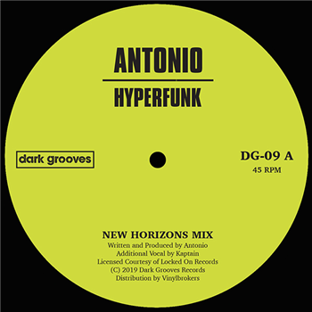 ANTONIO - Hyperfunk - Dark Groove Records