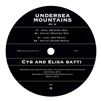 CYB AND ELISA BATTI - UNDERSEA MOUNTAINS PT.II - IMMATERIAL.ARCHIVES