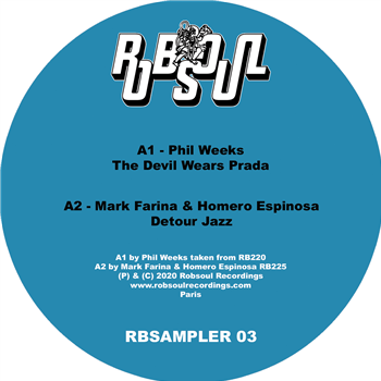 Various Artists - ROBSOUL SAMPLER#3 - Robsoul Recordings