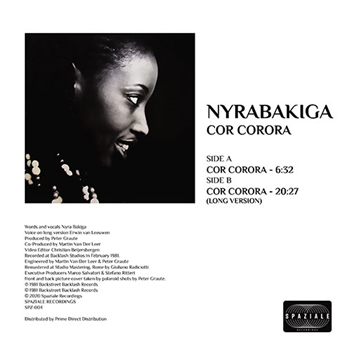 Nyrabakiga - Cor Corora - Spaziale Recordings