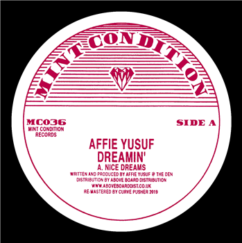 Affie Yusuf - Dreamin - MINT CONDITION