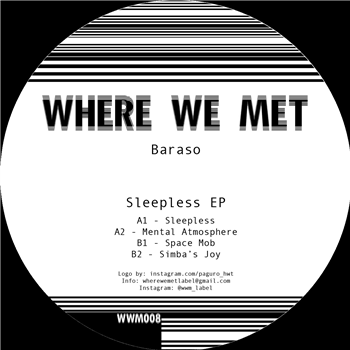 Baraso - Sleepless EP - Where We Met Baraso - Sleepless EP - Where We Met