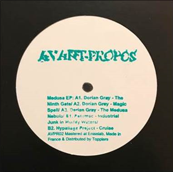 DORIAN GRAY, POTOMAC, HYPALLAGE PROJECT - MEDUSA EP - AVANT-PROPOS RECORDS