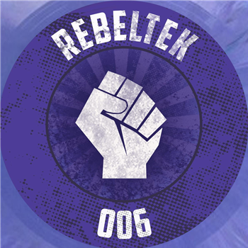 Various Artists - REBELTEK 006 [solid purple, white, green & black vinyl mixed] - Rebeltek