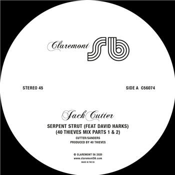 Jack Cutter/Almunia remix sampler 12" LTD - CLAREMONT 56