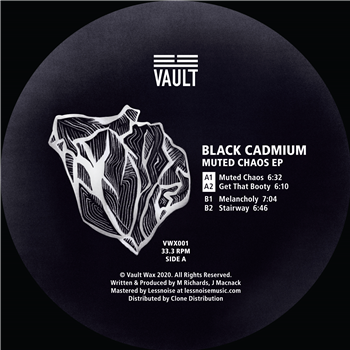 Black Cadmium - Muted Chaos EP - Vault Wax Black Cadmium - Muted Chaos EP - Vault Wax