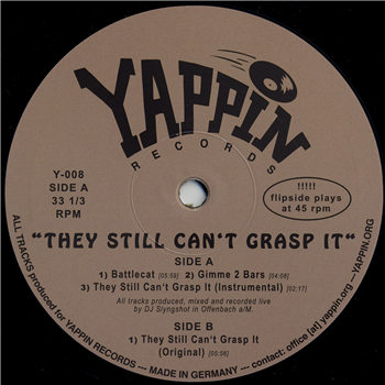 DJ Slyngshot - They Still Cant Grasp It - Yappin