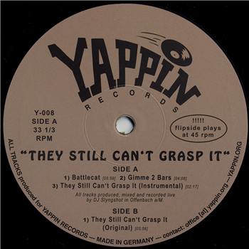 DJ Slyngshot - They Still Cant Grasp It - Yappin DJ Slyngshot - They Still Cant Grasp It - Yappin